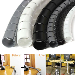 【Free Shipping】Bundle Tube Wire Protection Sleeve Power Cord Finishing Storage Data Line Cable Management Tube