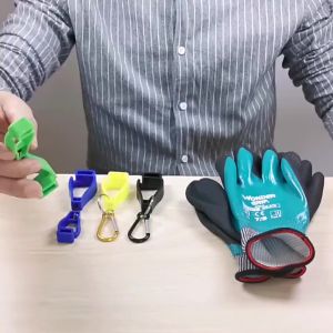 5Pcs Glove Clip Holder Safety Gloves Clip For Work Clip Glove Clip