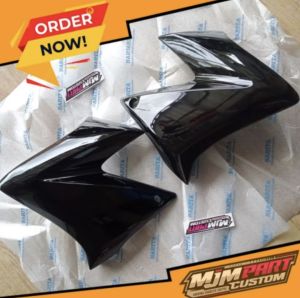 COVER TANGKI YAMAHA VIXION OLD LAMA WARNA HITAM NARITA