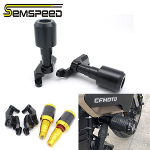SEMSPEED Motorcycle Engine Guard Anti Crash Slider Fairing Falling Protection For CFMOTO 800NK 800 NK 2023-2024