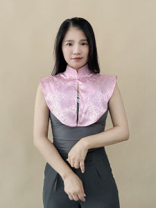 Y921 Spring Autumn New Style Mongolian Y921 Pure Color Cheongsam Stand Collar Decorative Fake Collar Men Women Match All