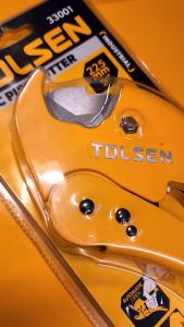 Tolsen Industrial Automatic Open PVC Pipe Cutter (225mm 9") 3Cr13 Blade 33001