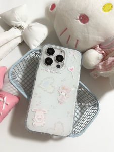 Original Honey Peach Transparent IMD Cute Girl Melody Piano15Promax Exclusive Phone Case for Apple iPhone16 New Model Protection