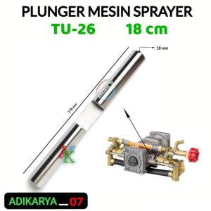 Plunger Pump TU26 Piston Mesin Semprotan Hama Plunger 3WZ4 TU26 SILVER