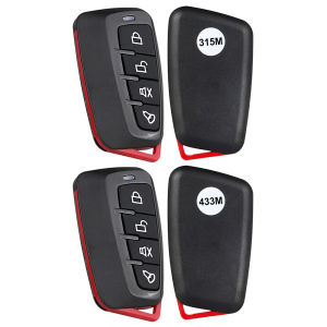 ที่เปิดประตูโรงรถ4ปุ่มรีโมทคอนโทรล315 MHz/433 MHz รีโมทคอนโทรลโคลนสำหรับรีโมทโรงรถประตูโรงรถประตู