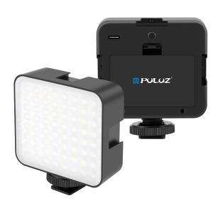 Puluz | Đèn Chiếu Sáng Mini Di Động PULUZ 64LED 3W Cho Máy Ảnh Ghép Video Chụp Ảnh