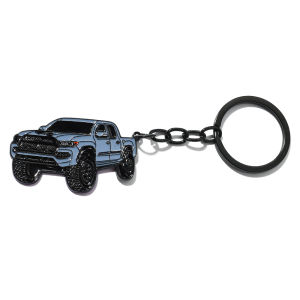 Pickup car keychain - made of fashionable zinc alloy material suitable for car enthusiasts and holiday gifts