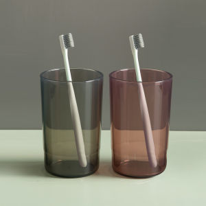 Family Three People Toothbrushing Mouthwashing Cup Popular Model Dental Cylinder Couple Tooth Cup Home Washing Set Men Women