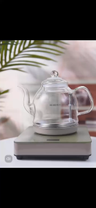 Ấm Đun Nước Thủy Tinh Cao Cấp W12 1L 1200W Bơm Đáy Tự Động Ngắt Đun Trà Giữ Nhiệt Sang Trọng
