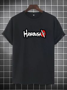 Baju kaos pria lengan pendek atasan pria baju kaos laki laki dewasa polos atasan pria oblong Hayabusa