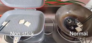 Premium Non-Stick Double Sided Casting Pressure Grill Fry Pan Cookware