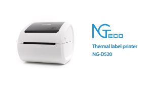 NGTeco Thermal Printer Smart Label Printer Support Mobile Phone PC Software Compatible With Major Logistics