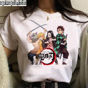 Bandai | Demon Slayer T-shirt - Japanese Anime "Demon Slayer: Kimetsu No Yaiba" Cute Harajuku Style Childrens and Adult T-shirt