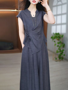 GUBODUO | Chic Thin Waist Shaping Short Sleeve Suit Set 2-piece