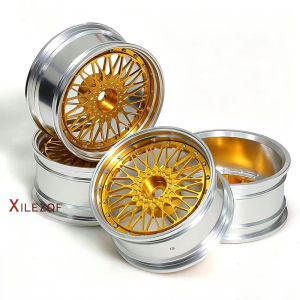 1/10 RC Racing Wheels Tires Metal Wheel Rims Hub12mm Hex for 1:10 RC On Road Car Tamiya TT01 TT02 XV01 XV02 PTG-2 HSP HPI Kyosho
