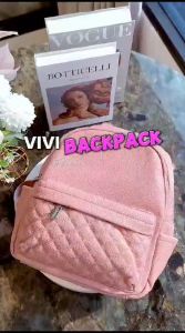 Tas Ransel Wanita VIVI Backpack JIMS HONEY tas Import tas Gendong Tas Terbaru Backpack OOTD COD