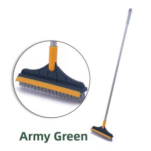 Long Handle Broom Three-In-One Floor Cleaning Toilet Sweeping Water Scraping Tool Household Personal Care Floor Cleaning Tools