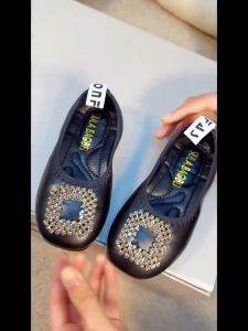 MOSBO Sepatu Flat Anak Perempuan Flat Shoes Anak Sepatu Balet Anak Perempuan Plat Shoes Anak
