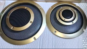 Màng bảo vệ loa 2 đến 10 inch vành màu vàng lưới màu đen chất lượng cao. Giá 1 cái.