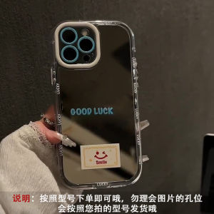 Leandle Dog Airbag Phone Case for Huawei Nova12 Nova11 Ultra New Trend Mirror Makeup 10Pro New 9SE High-End 8 Womens 7 Cute 6 Anti-Fall 5 Protective Cover 4