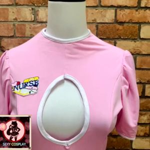 💗Ready stock💗 Cosplay Lingerie female  pink nurse  suit 女性感粉色护士制服套装