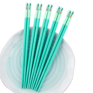 (HÀNG CHẤT LƯỢNG) SET 5 đôi đũa ăn sợi thủy tinh XANH PASTEL SANG TRỌNG AN TOÀN - đũa ăn sợi thủy tinh đũa cao cấp mới 2023