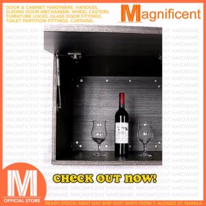 Tajima 120 Newton Length Lift Pneumatic Lid Stay Flap Strut for Cabinet Drawer Door Support