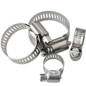 304 Stainless Steel Hose Clamp Pipe Clamp Quick Installation Clamp Pipe Clamp Strong Active Clamp Water Pipe Fixed Ring Gas Pipe Clamp