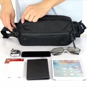 Ready Stock!! We Power Tactical Camouflage Fashion Men Waist Bag Chest Bag Pouch Bag Premium Nylon