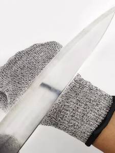 Cut-resistant Gloves of Level 5 Kitchen Cutting and Ventilationslaughterhouse Fish-killing Chefs Protective Gloves