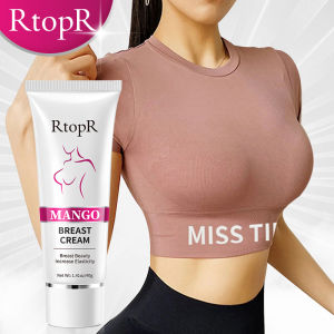 RtopR Mango Breast Enlargement Cream Full Elasticity Chest Care Big Bust Body Cream Firming Lifting Breast Fast Growth Cream 40g