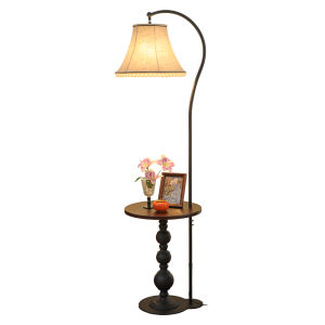 BAISHIDENG | Atmospheric Decoration Floor Lamp Shelf and Table Lamp Integrated