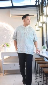 Yericho Baju Kemeja Atasan Motif Sanghai Pria CWX01