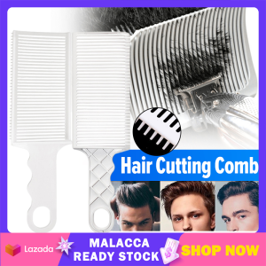 Mens Fade Comb Salon Barber Comb Curved Barber Comb Blending Flat Top Hair Cutting Comb Antistatic Positioning Comb Salon Styling Tool