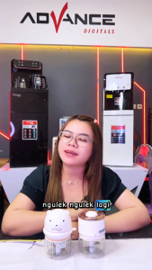 Blender Mini Food Chopper Meat Grinder ADVANCE CHP-03E 40W 350ml Alat Penggiling Cabe Bumbu Dapur Sayur ~ NOS