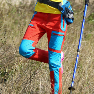 Quick Dry Elastic Outdoor Sports Womens Hiking Mountain Climbing Pants Breathable Sun Protection Fast Drying Summer Trekking Pants