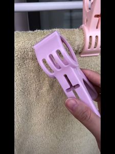 Plastic Large Clothes Pegs(6 PCS IN 1 SET)/Pasak Baju/Plastic Clip/6 Pcs Multicolour Plastic Clothes Pegs/Clothes Clip