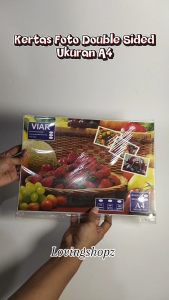 Double Sided Coated Photo Paper/ Kertas Foto Double Sided