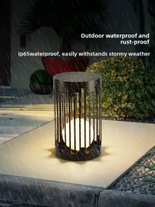 JUYU | Solar Outdoor Waterproof Ball Light Floor Lamp Ambience Light Garden Decorative Light