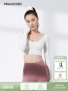 Primecore P.C Lift U-neck Sleeveless Crop Top Womens T-shirt Thin Strap Long Sleeve Yoga Fitness Sportswear Nylon Summer