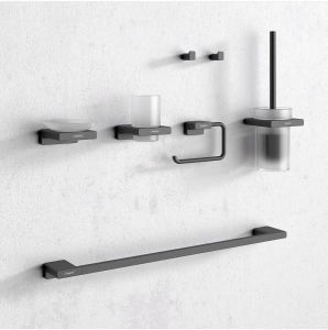 NOMI Hans Ai Shido Addstoris Bathroom Accessories Set Full Copper Hardware Hooks German Brand Simple Style Drilling Installation