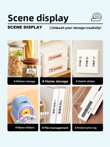 DTPrinter | Thermal Label Printer Paper Animal Cartoon Waterproof