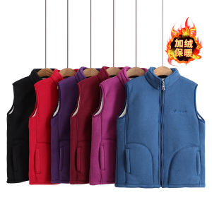 Áo Ba Lỗ Giữ Ấm Thu Đông Cho Mẹ Người Trung Niên Và Già Áo Ghi Lê Dày Dặn Lót Lông Mùa Đông Cho Bà Áo Nỉ Cho Bà Người Già