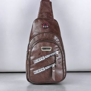 Polo Amstar Tas Kulit Slingbag Crossbag Pria Premium