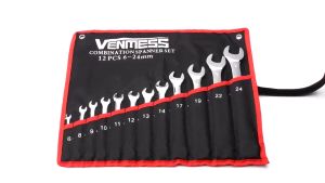 Kunci Ring Pas set 14 pcs/combination wrench 14 pcs (8mm-24mm) termurah