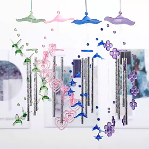 jaynebio mothers day gifts Garden Decor Indoor Outdoor Courtyard Decoration Wind Chimes Hanging Pendant Hanging Ornament Handmade