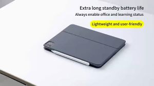 Keyboard Case Magnet untuk Ipad Air 6 M2 2024 11 Inci & 13 Inci Wireless Keyboard Slim Cover
