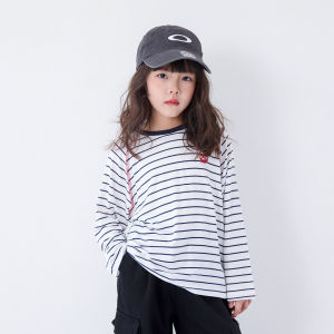 YINGXIAOYA | Áo Blouse Dài Tay Phong Cách Cho Bé Gái