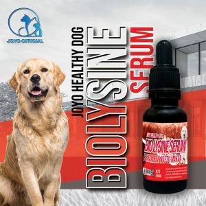 VITAMIN ANJING PENAMBAH NAFSU MAKAN | VITAMIN DAYA TAHAN TUBUH ANJING | JOYO HEALTHY DOG BIOLYSINE SERUM 20 ML