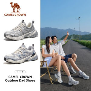 Lạc Đà Vương Miện Ngoài Trời Trail Sneakers | Thoáng Khí Chunky giày cho các ông bố Cho Nam Giới Và Phụ Nữ Chống-Trượt đi bộ đơn giản & Đi Bộ Đường Dài Giày Dép